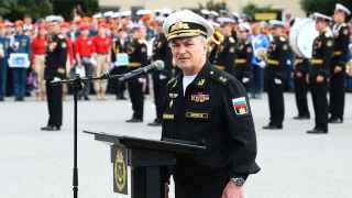 Командующий Черноморским флотом вице-адмирал Виктор Соколов
